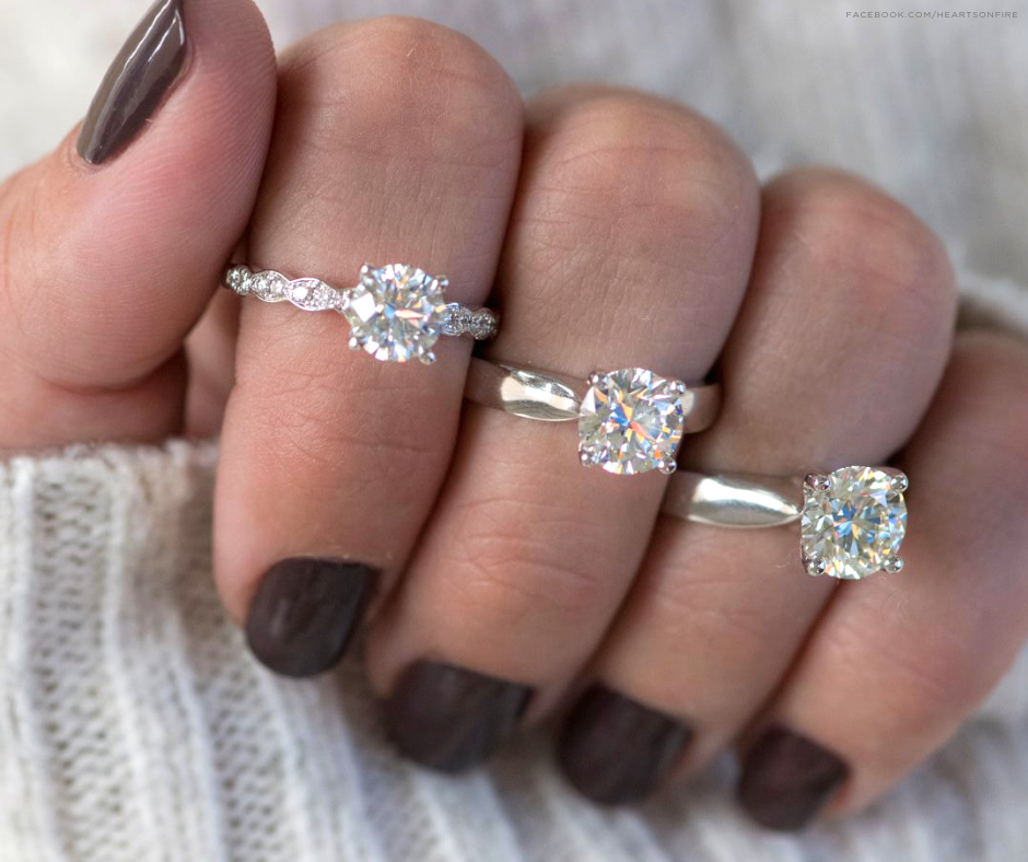 Yellow gold engagement hot sale rings trend